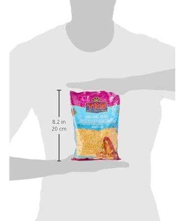 TRS Mung Dal 500g - High-Quality Split Mung Beans - Pack of 1 - Buy Online on GoSupps.com