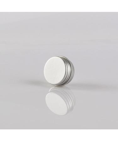 Zeoabsy 10-Pack 5ml Round Silver Aluminum Tins with Screw Lid - Perfect for Cosmetics Candles Ointments | Includes 5 Spatulas & 1 Label - Buy Online on GoSupps.com