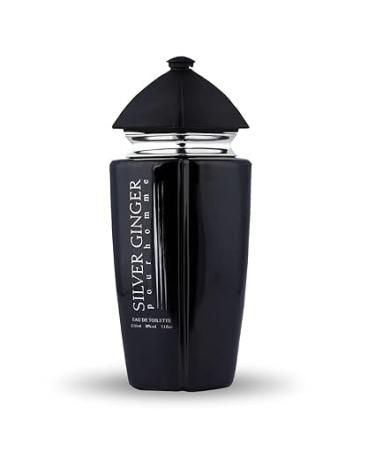 Silver Ginger Long Lasting Men Perfume Aquatic Fresh & Woody Soothing Fragrance | 100ml - Buy Online on GoSupps.com