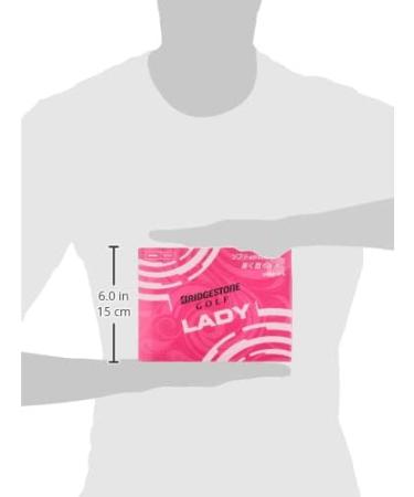 Bridgestone Lady LBWXJ Golf Ball - Safety Pink | High Visibility Women's Golf Ball - Buy Online on GoSupps.com