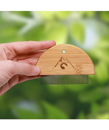 Pfotenolymp Flea Comb for Cats | Lice & Nit Comb | Effective Anti-Flea Solution | Ideal After Flea Shampoo - Buy Online on GoSupps.com