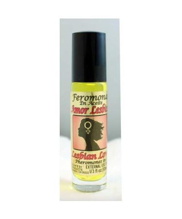3 PIECES BRYBRADAN LESBIAN LOVE/AMOR LESBICO PHEROMONE OIL/ROLL-ON BOTTLE 1/3 OZ 10ML LESBIAN LOVE 3