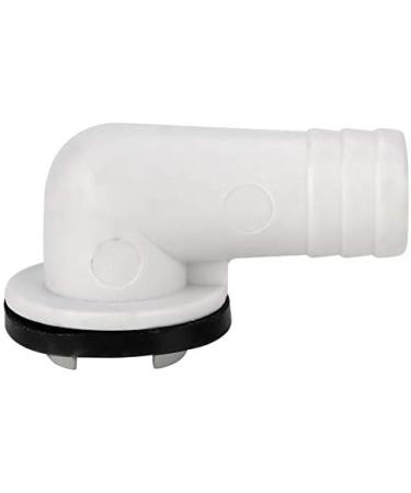 fegayu Right Angel Outlet Connector Drain Outlet Connector Air Conditioner Drain Environmentally Friendly for Air Conditioner Sewage Drainage - Buy Online on GoSupps.com