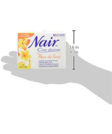 Nair Divine Wax with Tiar Flower - Long-Lasting Professional Hair Removal for Short Hair - 400g International Shipping - Buy Online on GoSupps.com
