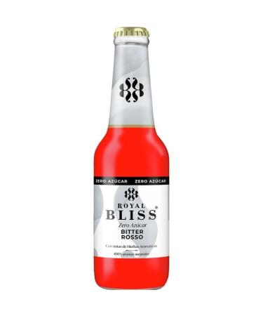 SAUIHUF BITTER ROSSO SUGAR-FREE ALCOHOL-FREE PACK OF 24 BOTTLES 200 ML