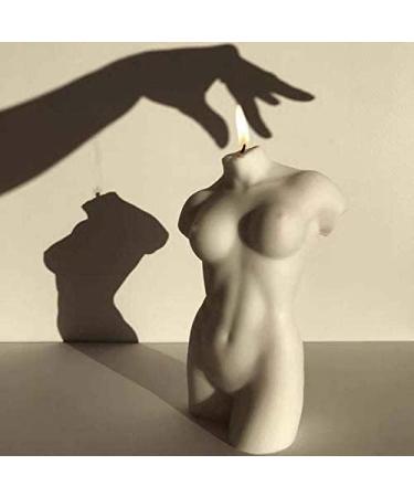 Silicone Female Body Candle Mold for Perfume Candle Making | 3D Art Aromatherapy Plaster Candle | Fragrance Wax Mould for Soap, Resin, Gypsum, Cake Decorating - Buy Online on GoSupps.com