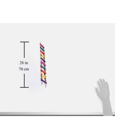 Ladder Bird Toys for Parrots and Small Pets - Wooden Cage Swing & Perch Trainning Toy with 10 Ladders - Buy Online on GoSupps.com