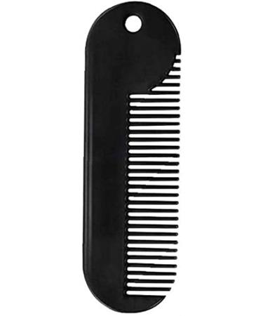 Beard Comb Metal Fine Comb Tooth Portable Mini Pocket Styling Beard Cleaning Comb for Thinner Hair Beard Attractive Processed