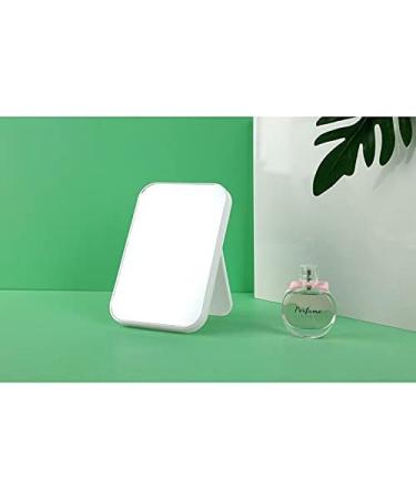 Essentials Vanity Mirror with Stand - White Makeup Mirror 8.5 x 5.75 by Dependable Industries Inc - Buy Online on GoSupps.com