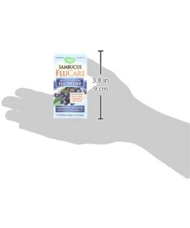 Nature's Way Sambucus FluCare - Elderberry Multi-Symptom Relief Chewable Lozenges 30 Count - Buy Online on GoSupps.com