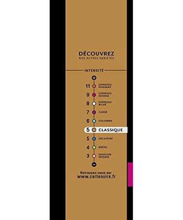  Epicerie sucr e CARTE NOIRE - Classic Coffee Pods No. 5 420G - Pack of 2 - Buy Online on GoSupps.com