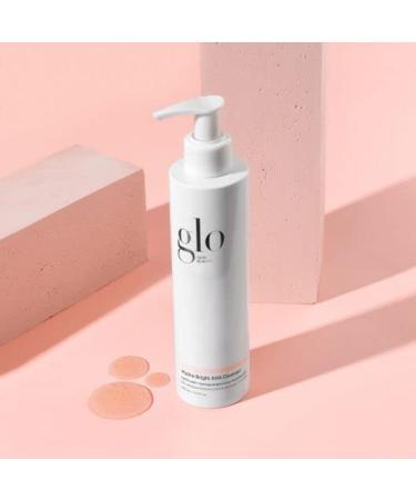 Glo Skin Beauty Hydra-Bright AHA Cleanser | Foaming Gel Exfoliating Cleanser for Makeup Removal, Hydration & Skin Brightening - 6.7 Fl Oz - Buy Online on GoSupps.com