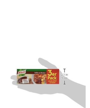 Buy Knorr Sauce for Roasts - Delicious Dark Sauce No Flavor Enhancers 3-Pack (250ml) | International Shipping - Buy Online on GoSupps.com