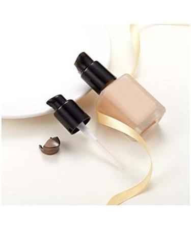 10Pcs 410/20mm Black Foundation Pump Top Plastic Replacement Cosmetic Makeup Tool with Rotate Lock and Cover for Fix Fluid Foundation Lotion Essence - Buy Online on GoSupps.com