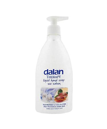Dalan Dalan Therapy Set of 3 Liquid Hand Soap Bottles - Silk Protein and Shea Butter - 400 ml