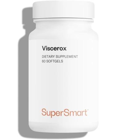 Supersmart - Viscerox 100 mg - Licorice Root Standardized to 30% Polyphenols and 3% Glabidrin - Natural Fat Burner | Non-GMO - 60 Softgels - Buy Online on GoSupps.com