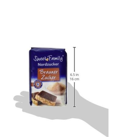 Buy Sweet Family Nordzucker Brown Sugar - 1 kg | Premium Quality for Baking & Cooking | International Shipping Available - Buy Online on GoSupps.com