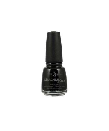 China Glaze Crackle Glaze Nail Lacquer 980 Black Mesh 81053