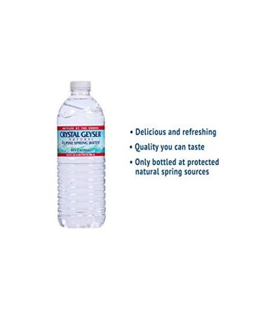 Alpine Spring Water 16.9oz Bottles 35-Pack - Bottled at the Source (075140350018) - Buy Online on GoSupps.com