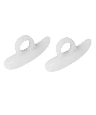 4 Pairs Foot Insoles for Men Foot Protectors for Feet Silicone Gel Silicone Toe Straighteners Toe Spreader Men Toe Crest Toe Divider Orthotics Corrective Pad Hammer