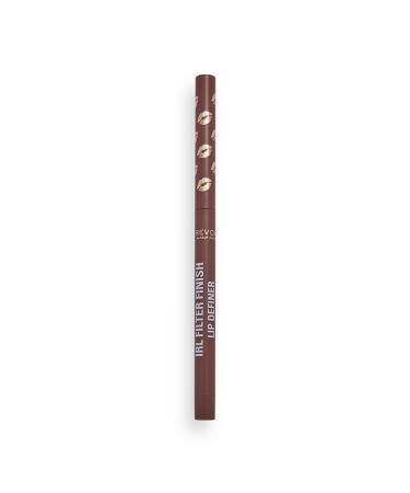 Makeup Revolution IRL Filter Finish Lip Liner Espresso Nude | Waterproof Long Lasting Set with Matching Lipstick & Gloss - Shop Now - Buy Online on GoSupps.com
