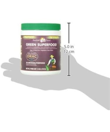 Amazing Grass Green Superfood Antioxidant Organic Powder with Greens & Acai Flavor: Sweet Berry 30 Servings 7.4 Ounces - Buy Online on GoSupps.com