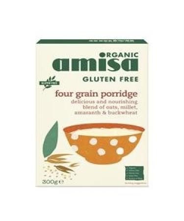 Amisa GF 4 Grain Porridge Org 300g
