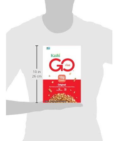 Kashi GO Breakfast Cereal Original 13.1oz Box - Excellent Source of Fiber - Buy Online on GoSupps.com