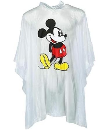 Disney Classic Mickey and Minnie Clear Adult Rain Poncho Set - 2 Pack - Buy Online on GoSupps.com