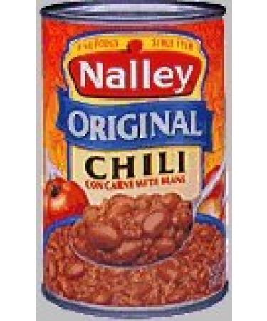 Nalley Original Chili Con Carne with Beans, 14-ounce Cans (Pack of 12)