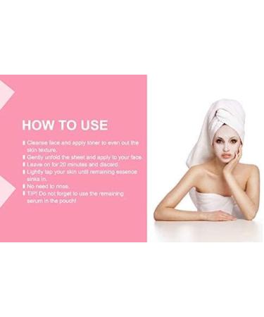 Kocostar Waffle Gel Essence Sheet Mask 40g - Strawberry - ONE MASK ONLY - Buy Online on GoSupps.com