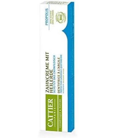 Cattier Paris: Heilerde Zahncreme Propolis (75 ml) - Buy Online on GoSupps.com