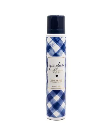 Bath and Body Works Gingham Moisturizing Mousse To Oil - 4oz