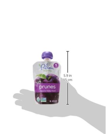 Plum Organics Stage 1 Just Prunes Baby Food - Organic 3.5 oz (99 g) - Buy Online on GoSupps.com