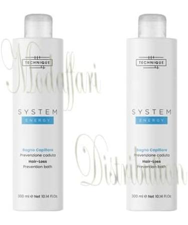 Technique System Energy Shampoo fall protection 300 ml 2 pieces - Buy Online on GoSupps.com