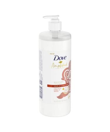 Dove Amplified Textures Jojoba Leave-in Conditioner 33.8 Fl Oz - Moisturizing Hair Blend for Coils, Curls, and Waves - Buy Online on GoSupps.com