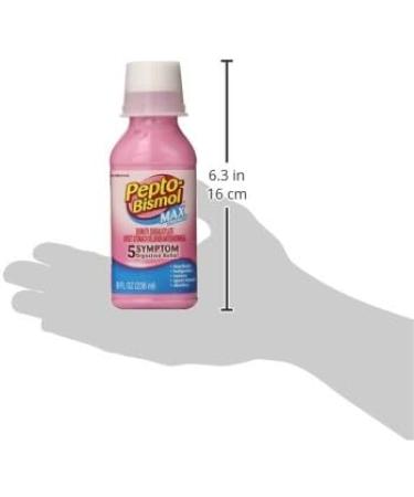 Buy Pepto-Bismol 8 Ounce - Fast Shipping Worldwide | Relief for Upset Stomach & Nausea - Buy Online on GoSupps.com