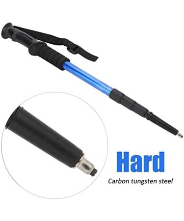 Buy Hiking Sticks Replacement Tips - 4 Pcs 8x1.5 cm Portable Trekking Pole Tips - Pointed Carbon Steel for Hiking & Trekking - Buy Online on GoSupps.com