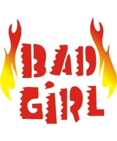 Eulenspiegel 105047 - Self-adhesive stencil - Bad Girl