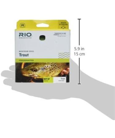 Rio Brands 6-20740 80 ft. Mainstream Floating Fly Line in Lemon Green - Buy Online on GoSupps.com