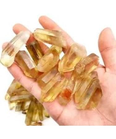 Natural Crystal Rough Wholesale Natural Rough Stone Yellow Crystal Points Raw Citrine Strip for Decorate (Color : 200g) - Buy Online on GoSupps.com