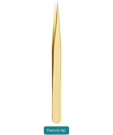 Grafted Eyelash Tweezers High-Precision Flowering Tweezers Multi-Functional False Eyelashes Tweezers Tool Special Tweezers for Eyelashes 4 Styles (Peacock Clip) - Buy Online on GoSupps.com