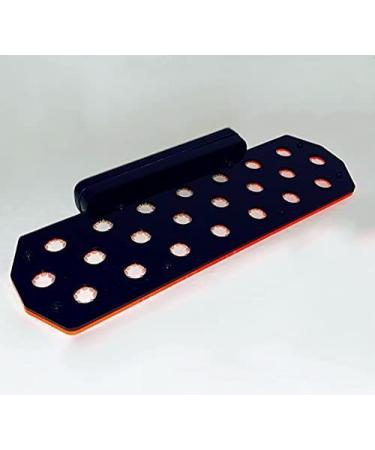 Neon Orange Frag Rack Locking for 22 Plugs | Magnetic Acrylic - Buy Online on GoSupps.com
