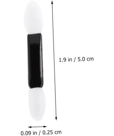 VINTORKY Eyeshadow Applicators 100pcs Sponge Women Eyeshadow Brush Makeup Eyeshadow Brush Applicator Brush Women's Eye Cream Mix M White - Buy Online on GoSupps.com