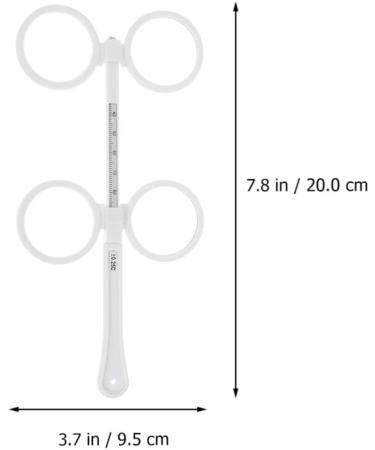 Buy Iplusmile Optical Flipper - 3PCs Test Lens Set for Amblyopia | 25 0.5 100 | Optometry Tools - Buy Online on GoSupps.com