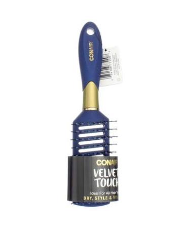 Conair Velvet Touch Vent Hair Brush - Style & Volumize for Effortless Hair - Buy Online on GoSupps.com