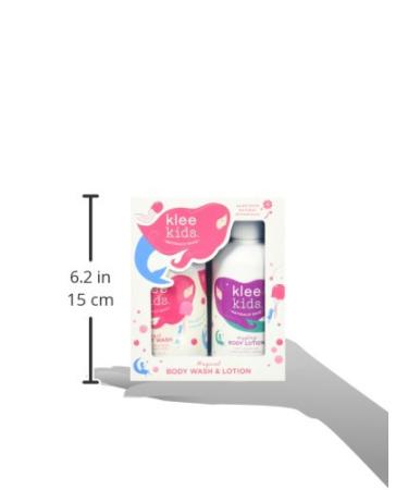 Luna Star Naturals Klee Kids Regal Body Wash & Dazzling Body Lotion Duo Set - Gentle Eco-Friendly Kids Bath Products - Buy Online with International Shipping - Buy Online on GoSupps.com