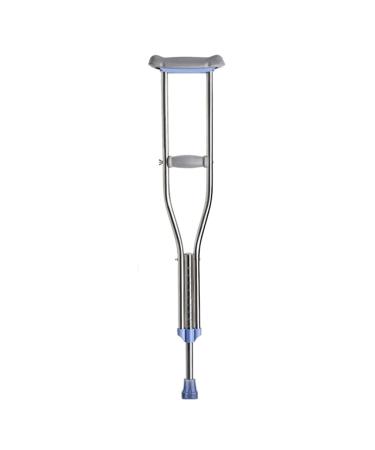 Adult Crutches Medical Crutches Stainless Steel Canes Adjustable Underarm Crutches Walking Crutches Women's Men's Forearm Crutches Convenient Independence Single1 Large