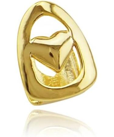 Single Braces Dental Grills Gold Plated Hiphop Single Tooth Cap Top Bottom Dental Grill Teeth Caps Cosplay Braces 23 One Size - Buy Online on GoSupps.com