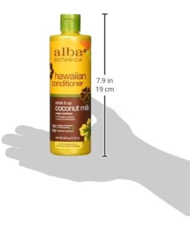 Buy Alba Botanica Natural Hawaiian Conditioner Coconut Milk - 12 Oz Pack of 6 | International Shipping Available - Buy Online on GoSupps.com